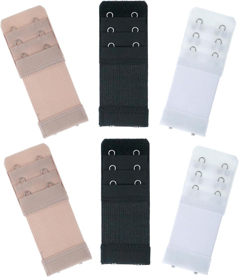 SAMGU Store Women's Bra Extenders 2 Hook / 3 Hook Comfortable Stretchy Bra Extension Strap - Image 1
